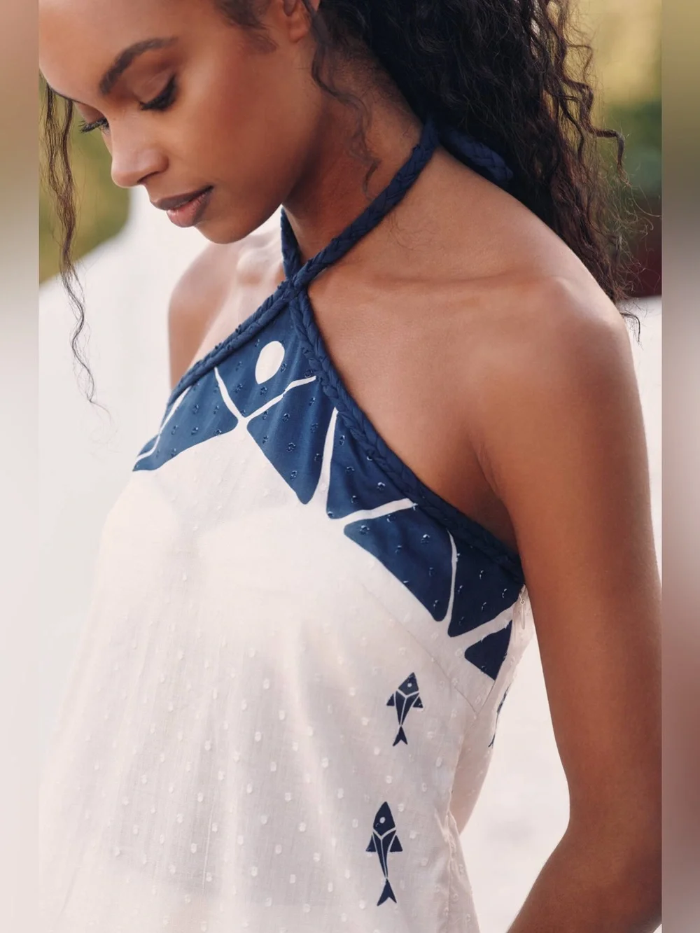 Farm Rio x Anthropologie Graphic
Halter Dress Size Small - Picture 3 of 4